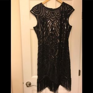 Gatsby inspired dress- very classy!